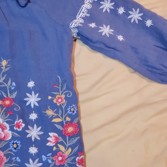 Nwt Johnny Was embroidered blouse size S - Picture 6 of 8